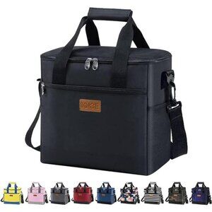 Large Cooler Bag Collapsible 24 Can Insulated Bags Leakproof Lunch Cooler